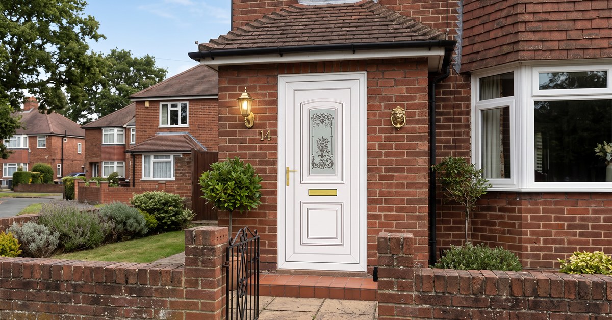 RECSB uPVC front door fitted RECSB white uPVC front door fitted to a Staffordshire home – £490 fully fitted